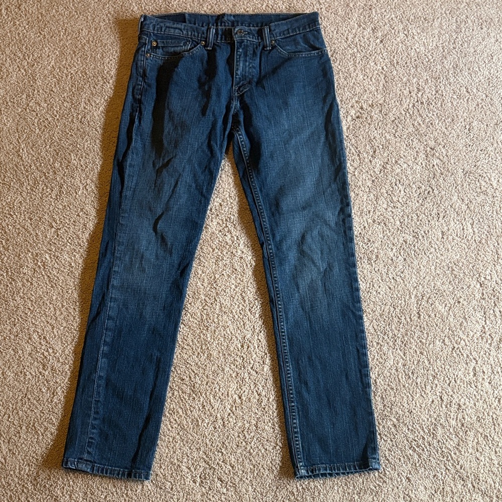 Levi’s men’s 511 32x32 Classic Blue Denim Jeans
